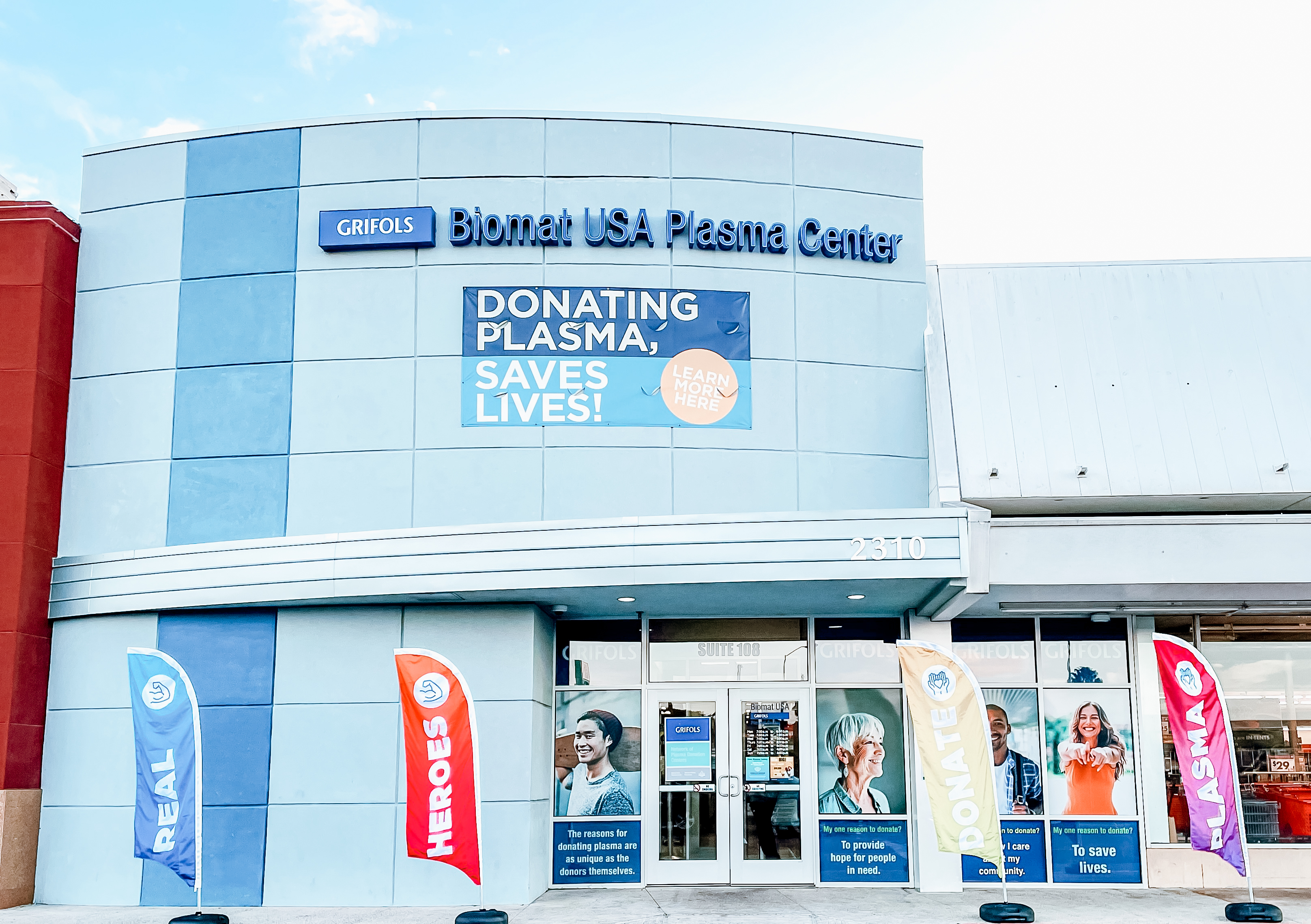 Grifols Biomat USA - Plasma Donation Center photo 1 in Laredo