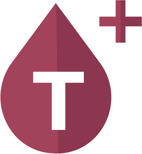 Maroon droplet representing Anti-Tetanus Program